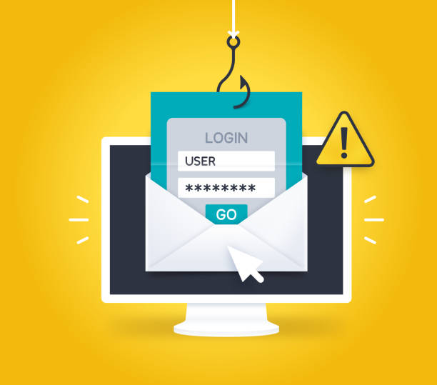 Illustration phishing — hameçonnage par email